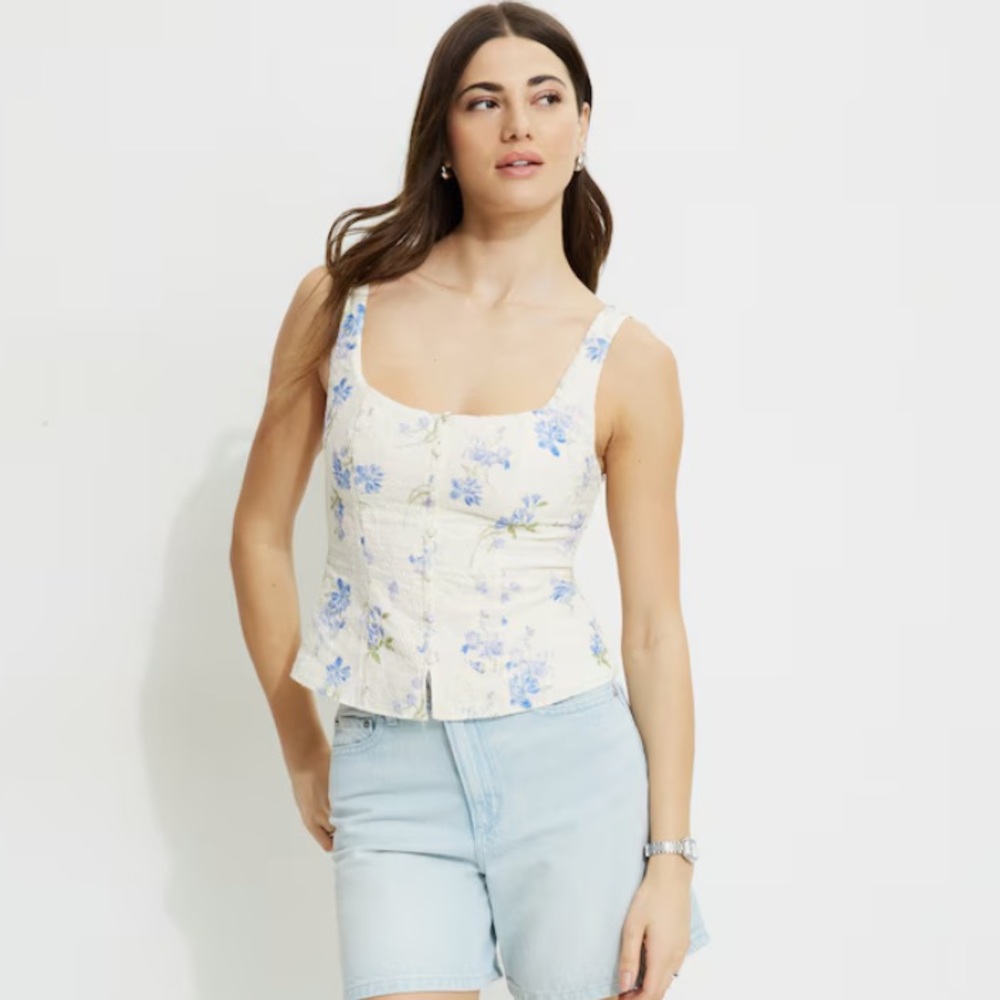 Dynamite Embroidered Top